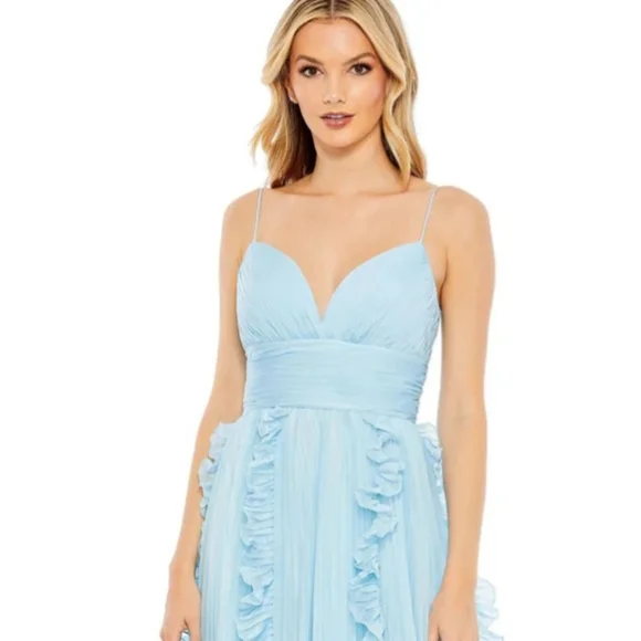 Mac Duggal | Dresses | Blue Ieena For Mac Duggal Dress | Poshmark